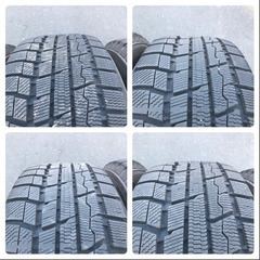 専用　TOYO スタッドレスタイヤ 13インチ バリ山！ホイールセット2本セット Plastic Bomb 12×4J 4/100 +42 インサート ブラックカモフラセット