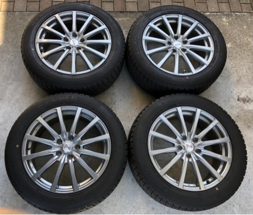 ⭐️E52エルグランドで使用 グッドイヤーアイスナビ6アルミ4本セット 美品