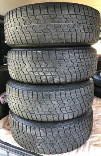 ⭐️E52エルグランドで使用 グッドイヤーアイスナビ6アルミ4本セット 美品