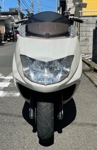 ヤマハマグザム SG21 後期型　リモコン付　ホワイト（純正カウル） 自賠責付(5年 10月)
