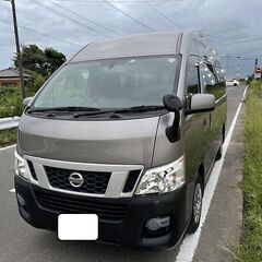 キャラバンNV350車検5年9月ディーゼル車27年6月車事故歴無外装も内装も綺麗の画像
