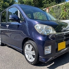 平成22年 タント エグゼ カスタム G L455S ブルー 走...