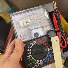 電気テスターなど　動作不明のジャンク品の画像