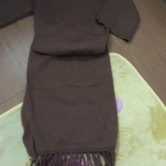 冬物セットアップ濃いめのブラウンです