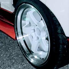 値下げ！ クリーブレーシング 17インチ 9J +18 pcd114.3 深リム ホイール ２本 セット
