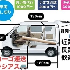 【格安】詰め放題・小さな引越・買い物代行　1000円〜