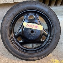 CA44Aの前輪と後輪です。
