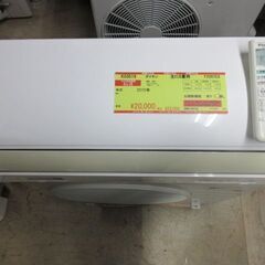 K03519　ダイキン　 中古エアコン　主に6畳用　冷房能力　2.2KW ／ 暖房能力　2.2KW 