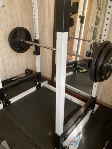 ホームジム　パワーラック　バーベルセット