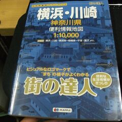 街の達人 横浜・川崎 神奈川県 便利情報地図 (でっか字 道路地...