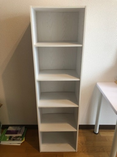 受け渡し者決定しました。ニトリ　カラボ　５段　収納ボックス付き