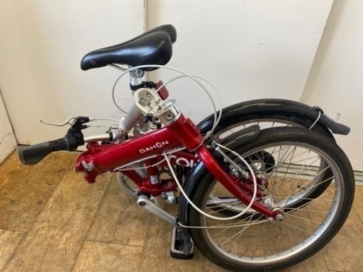 N337★DAHON ROUTE製★２０インチ折りたたみ自転車★防犯登録料込