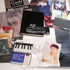 GACKT 　ライブグッズ　写真集CDたくさん