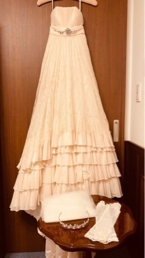 ジルシュチュアート JILL STUART 美品　ウェディングドレスセット　
