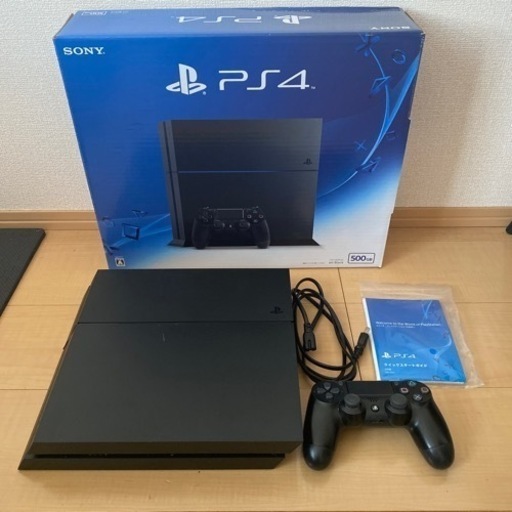 ps4 本体 500G 純正コントローラー
