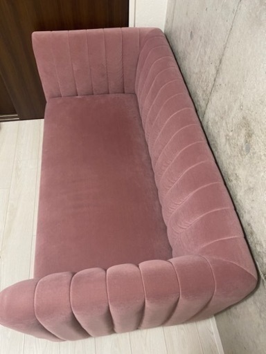 francfranc シュエット　ソファ2Sピンク