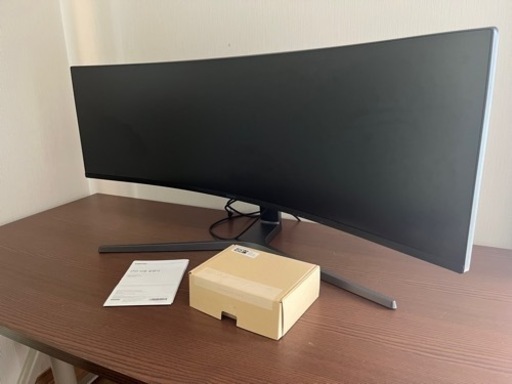 SAMSUNG C49HG90DMK ウルトラワイド ゲーミング モニター パソコン周辺機器