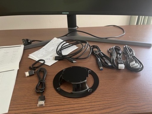 SAMSUNG C49HG90DMK ウルトラワイド ゲーミング モニター パソコン周辺機器 