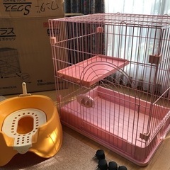 猫ケージＳ　ネコ節砂トイレ