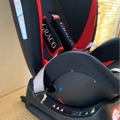 ★引き取り相手決定しました　グレコ  G-FIX チャイルドシート Gブラック 黒 GRACOの画像