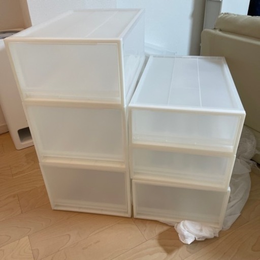 無印良品 ポリプロピレン衣装ケース 3種