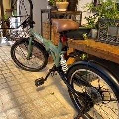 茨城県　阿見町　折りたたみ自転車の画像