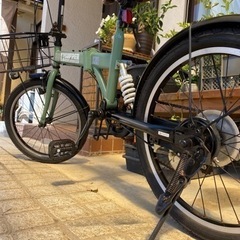 茨城県　阿見町　折りたたみ自転車の画像
