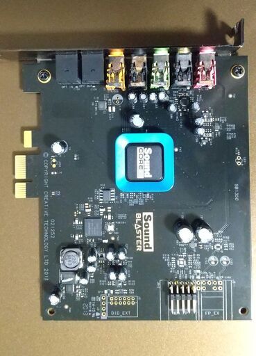 SB1350 PCI Sound Blaster Recon3D サウンドカード (PCI Sound Blaster Recon3D)正常動作品