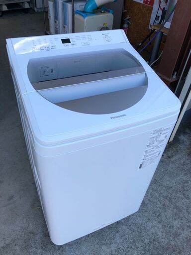 【動作保証あり】Panasonic パナソニック 2020年 NA-FA80H8 8.0g 洗濯機【管理KRS492】