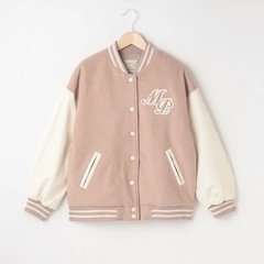 mezzo piano junior メゾピアノジュニア MPガーリースタジャン S M L 140 150 160cm ピンク の画像
