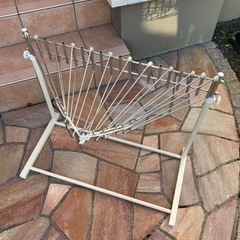 ハンガーラック　物干し　ズボン掛け