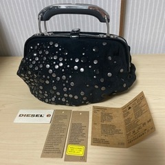 DIESEL ディーゼル スタッズ ミニバッグ