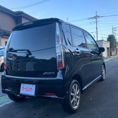 総額17.8万円 ダイハツ ムーヴカスタム Xリミテッド 車検2年付き 機関良好 エコアイドル スマートキー プッシュスタート オートエアコン 電格ミラー バックカメラ付き ナビ・ワンセグ付き 純正14インチアルミの画像