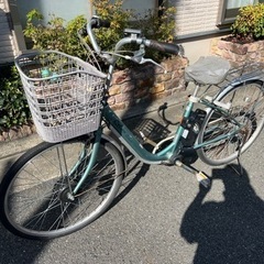ジャンク品　電動アシスト自転車26インチ
