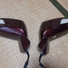 ホンダ　フリード　GB3　電動格納ミラー　左右　ジャンク　ワインレッド