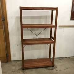 ９月２６日14時までの引き渡し△▼ウッド ラック 無垢材▼△