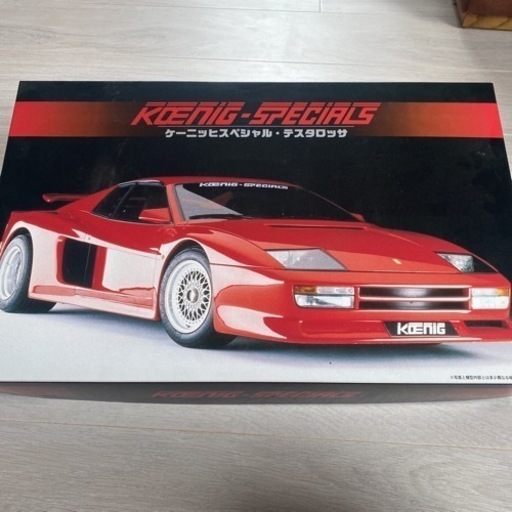 プラモデル 1/16 ケーニッヒスペシャル テスタロッサ 「スーパーカーシリーズ No.8」 [10161]ふ