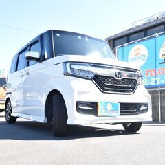 【売約済】Ｎ－ＢＯＸカスタムＧＬターボホンダセンシング走行１万キ...