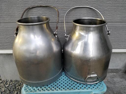 ミルク缶　アンティーク