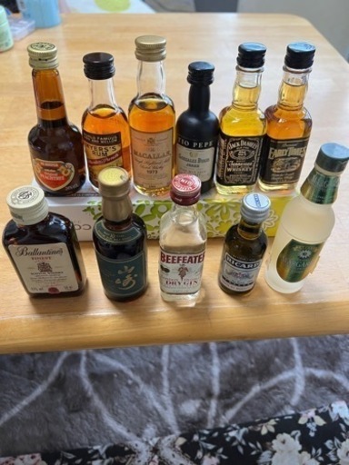 お酒のミニボトル46本