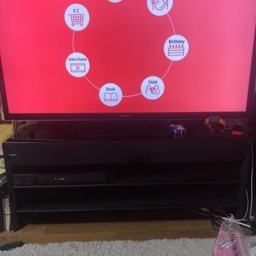SONY スピーカー付きテレビ台