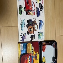 ディズニー【カーズ】お絵描きボード・絵本セットの画像