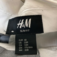 【無料】Ｈ＆Ｍ ボトムス グレーの画像