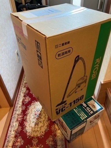 中古　引取りのみ/ 集塵機 （集塵容量 乾燥15／液体12L） リョービ 型番 VC-115