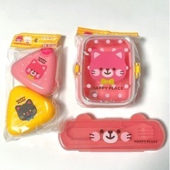【新品】お弁当箱 おにぎりケース カトラリー ３種セット