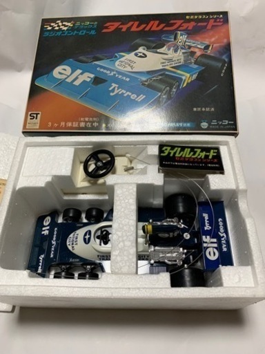 昭和レトロ、ラジコン、タイレル６輪F-1カー②