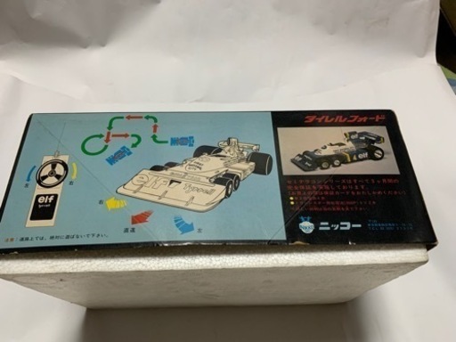 昭和レトロ、ラジコン、タイレル６輪F-1カー②