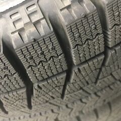 【略新品！】スタットレスタイヤ・スチールホイール4本セット 管理No1『近隣配達無料』の画像