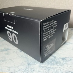 XF90mm F2 箱無し カメラレンズ XF90mmF2 R LM WR FUJINON（フジノン） ブラック