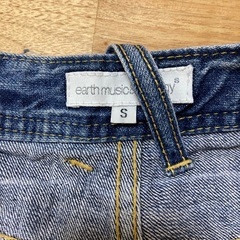 【earthmusic&ecology】デニムショートパンツの画像